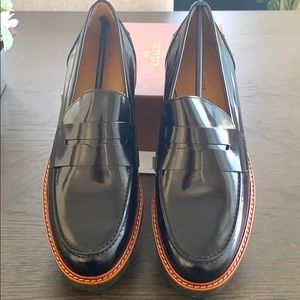 Coach Leather Moccasins